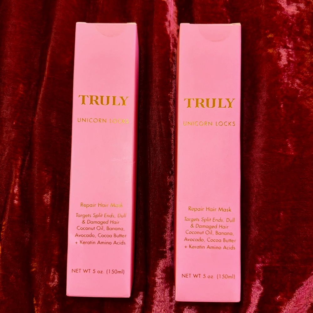 TRULY unicorn locks repair hair mask bundle set of 2